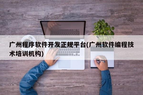 广州程序软件开发正规平台(广州软件编程技术培训机构)